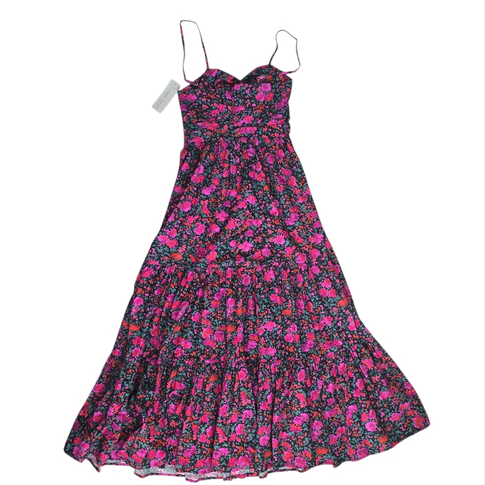 NWT Anna Grace Women's Floral Print Maxi Dress Size Small - Picture 11 of 16